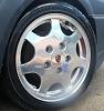 For sale: Porsche 928 chrome wheels 16 inch with yokohama tires good tread-img_1410.jpg